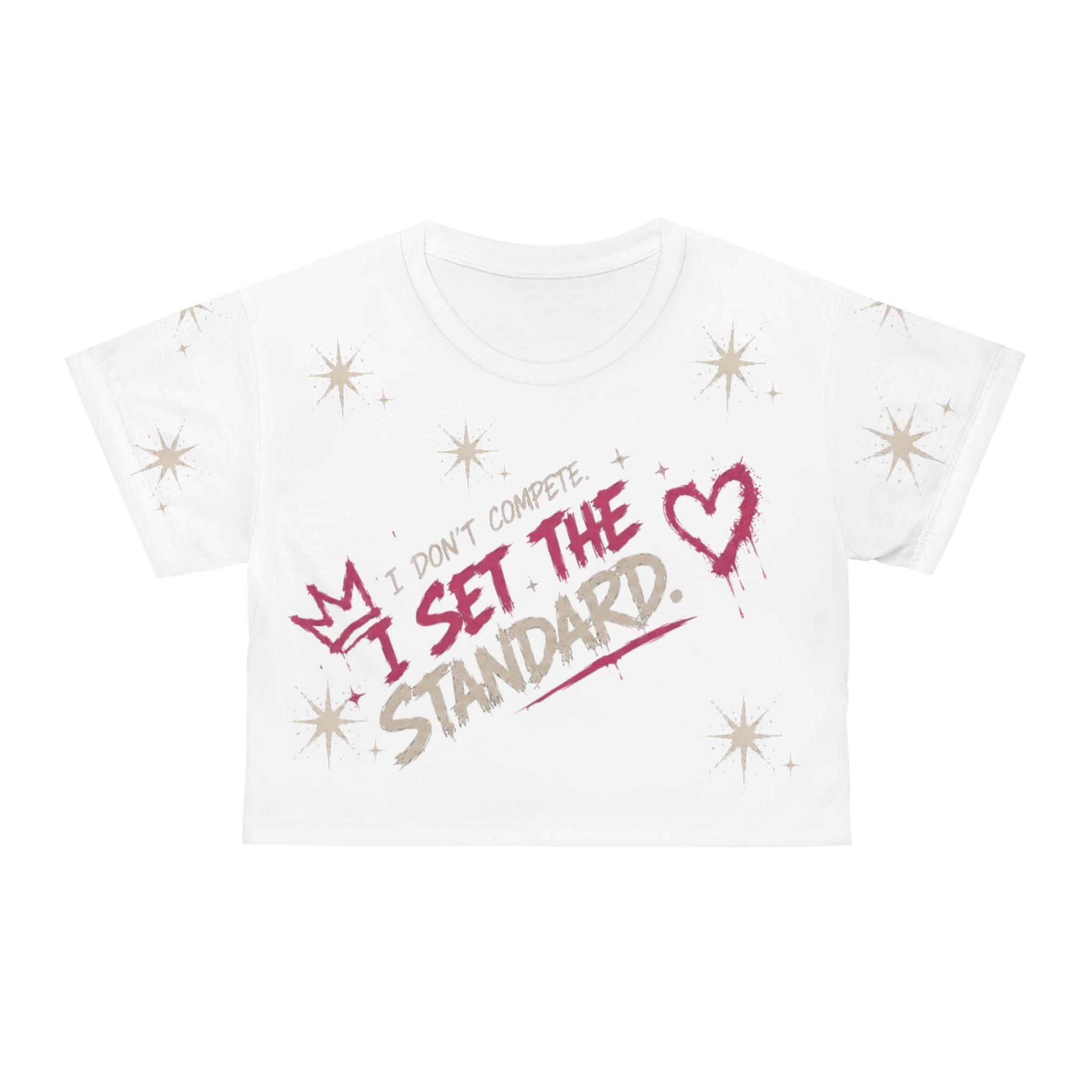 Unapologetically Me Crop Tee