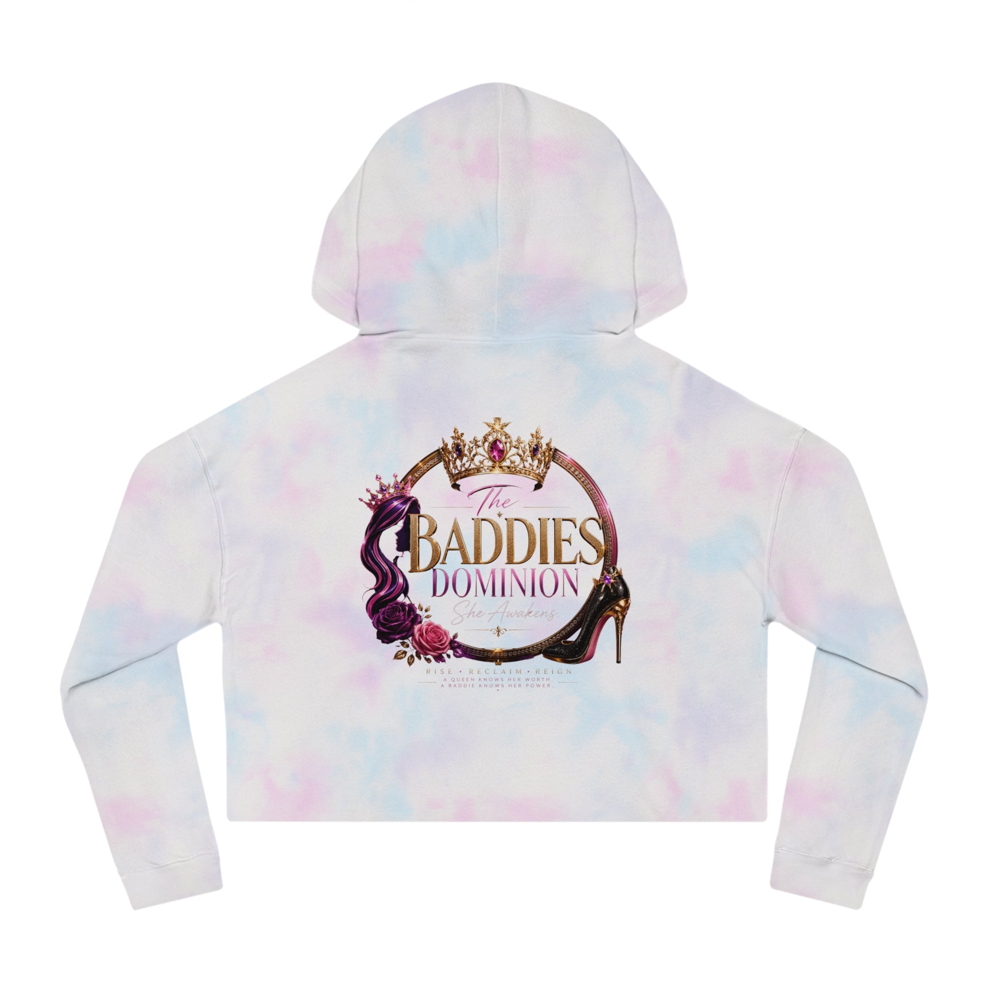 Baddie From Christ Cropped Sweatshirt