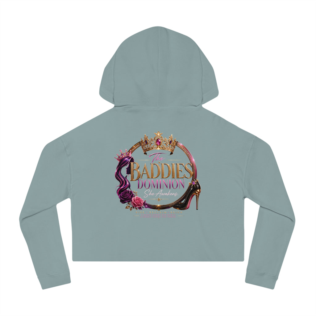 Baddie From Christ Cropped Sweatshirt