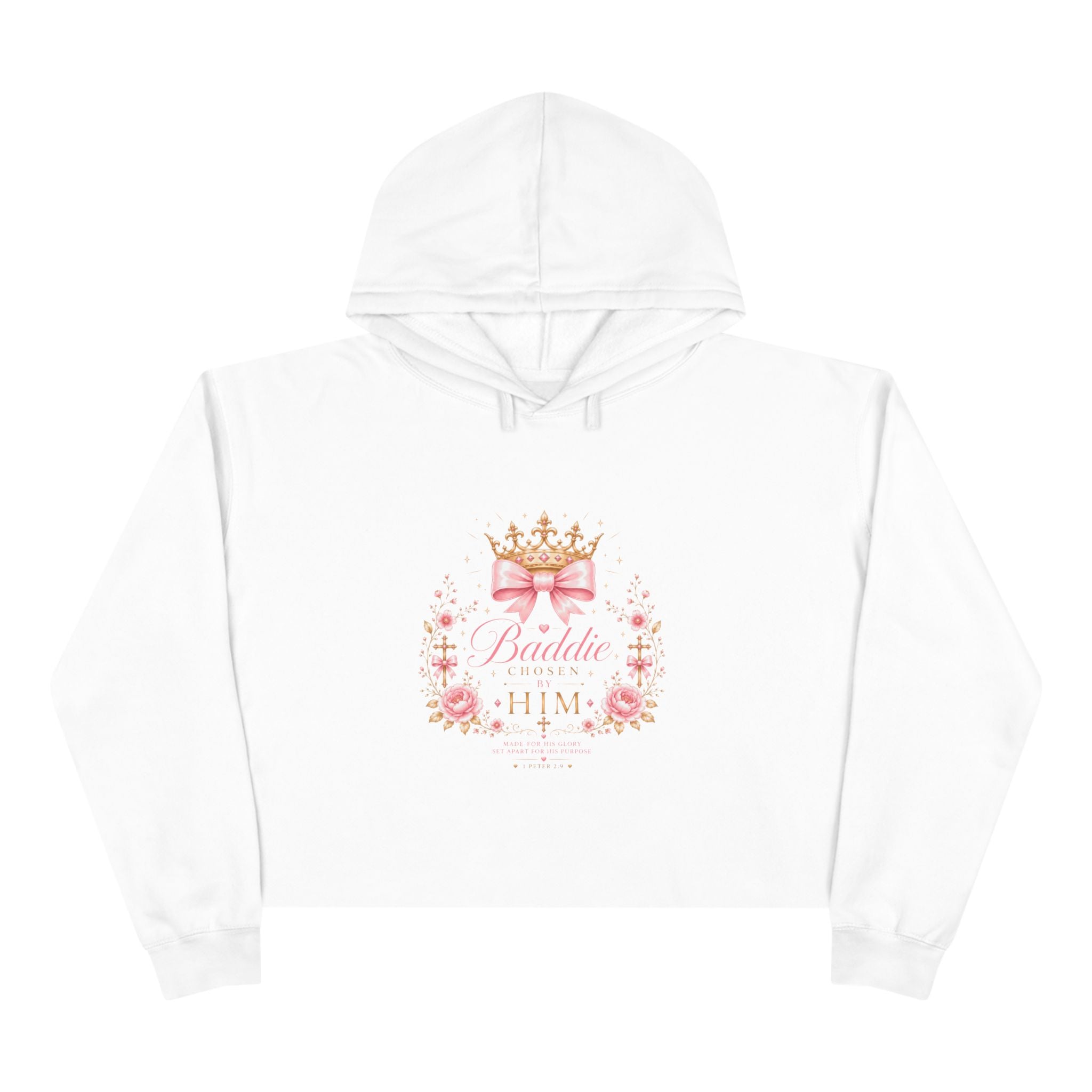 Baddie From Christ Croptop Sweashirt