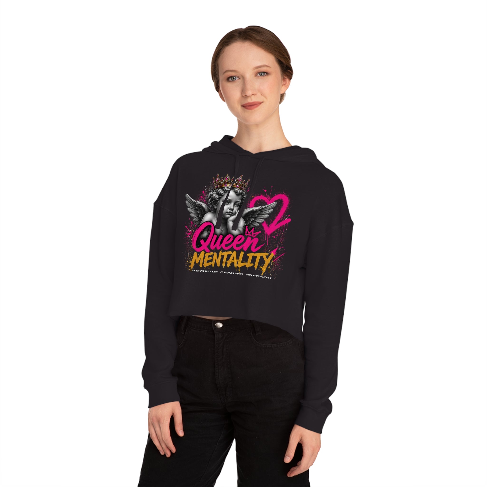 Baddie From Christ Cropped Sweatshirt