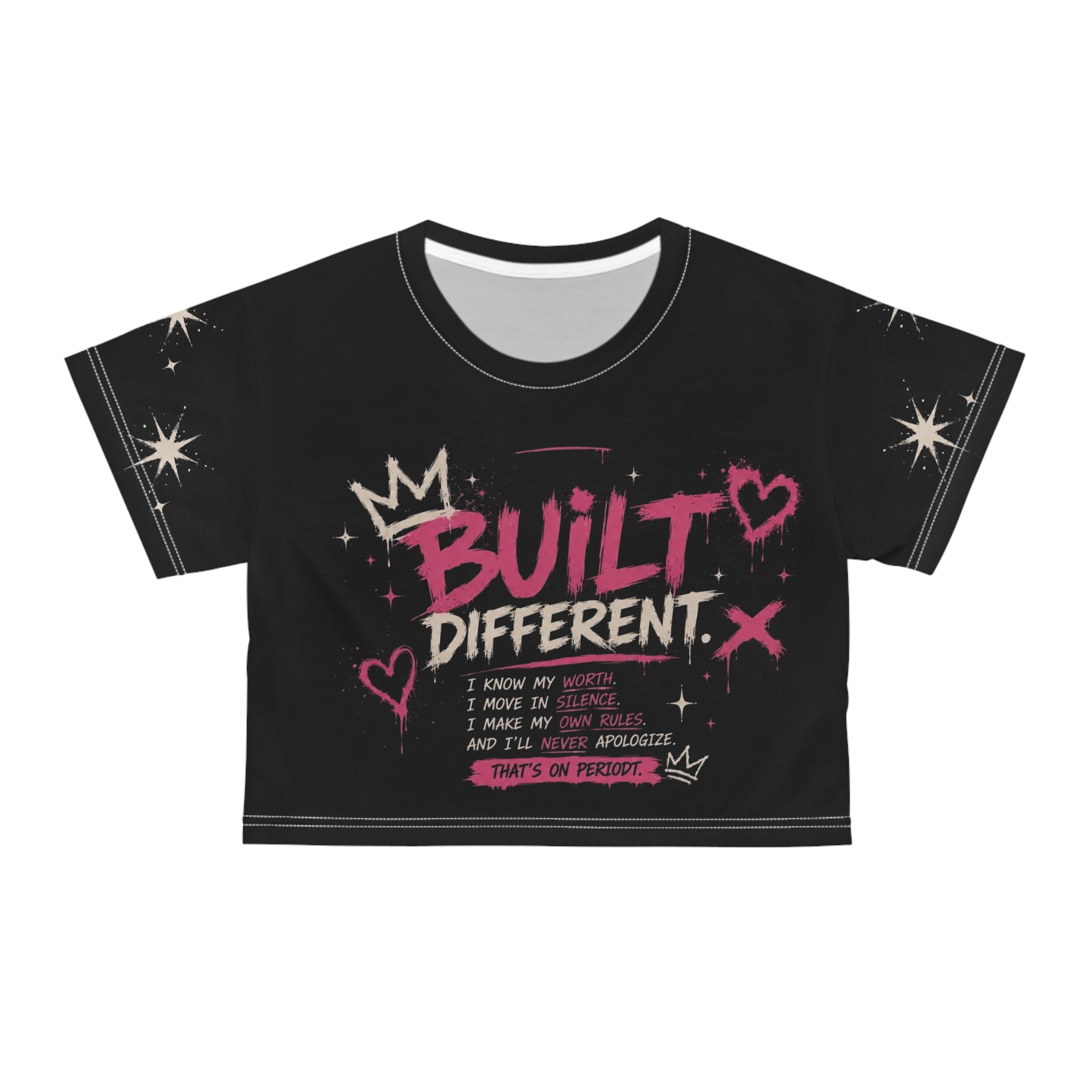 Unapologetically Me Crop Tee
