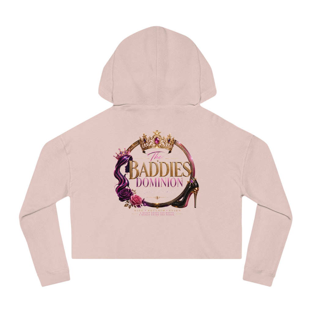 Baddie From Christ Cropped Sweatshirt