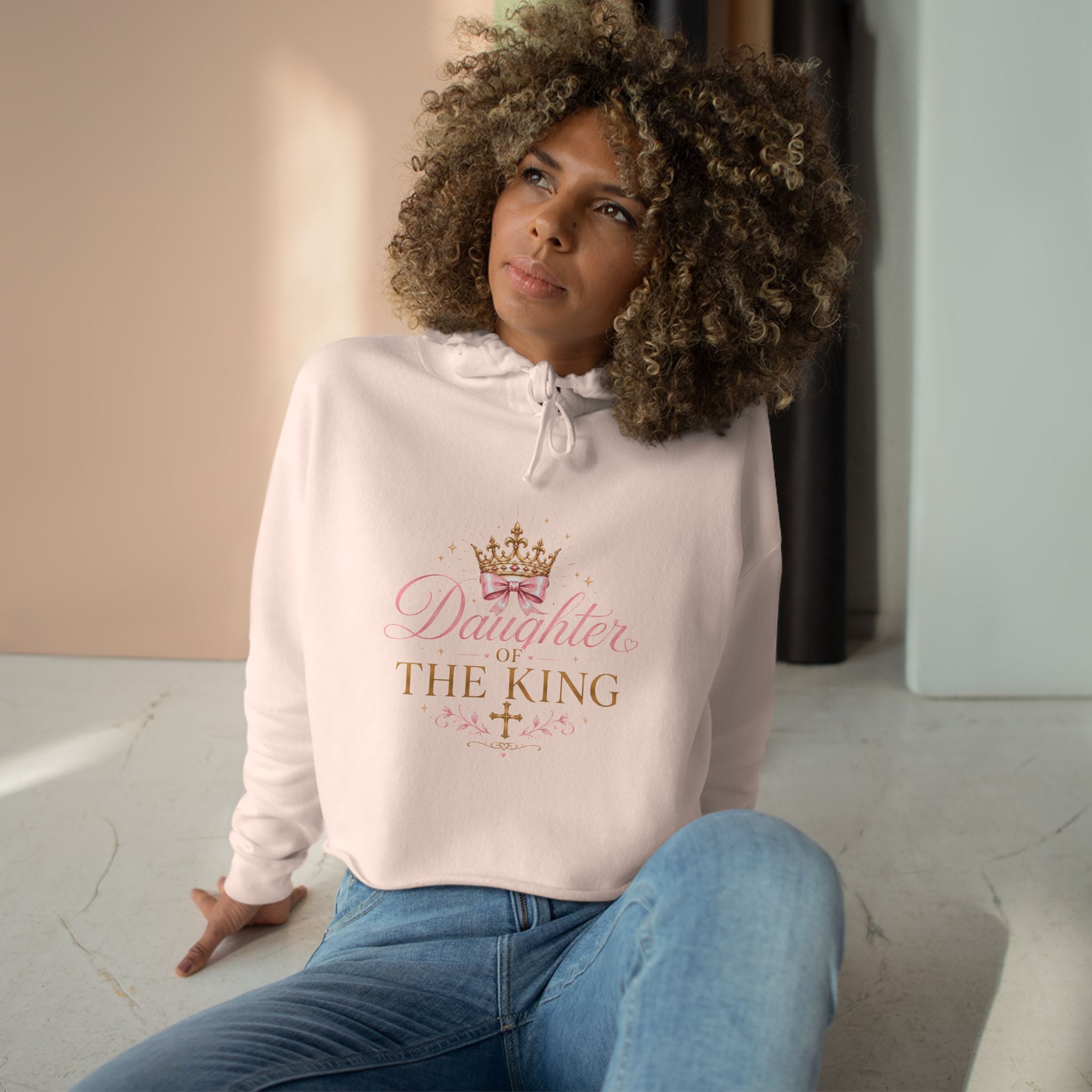 Baddie From Christ Croptop Sweatshirt