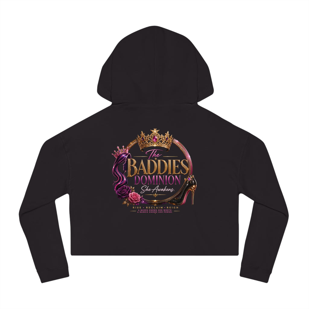 Baddie From Christ Cropped Sweatshirt