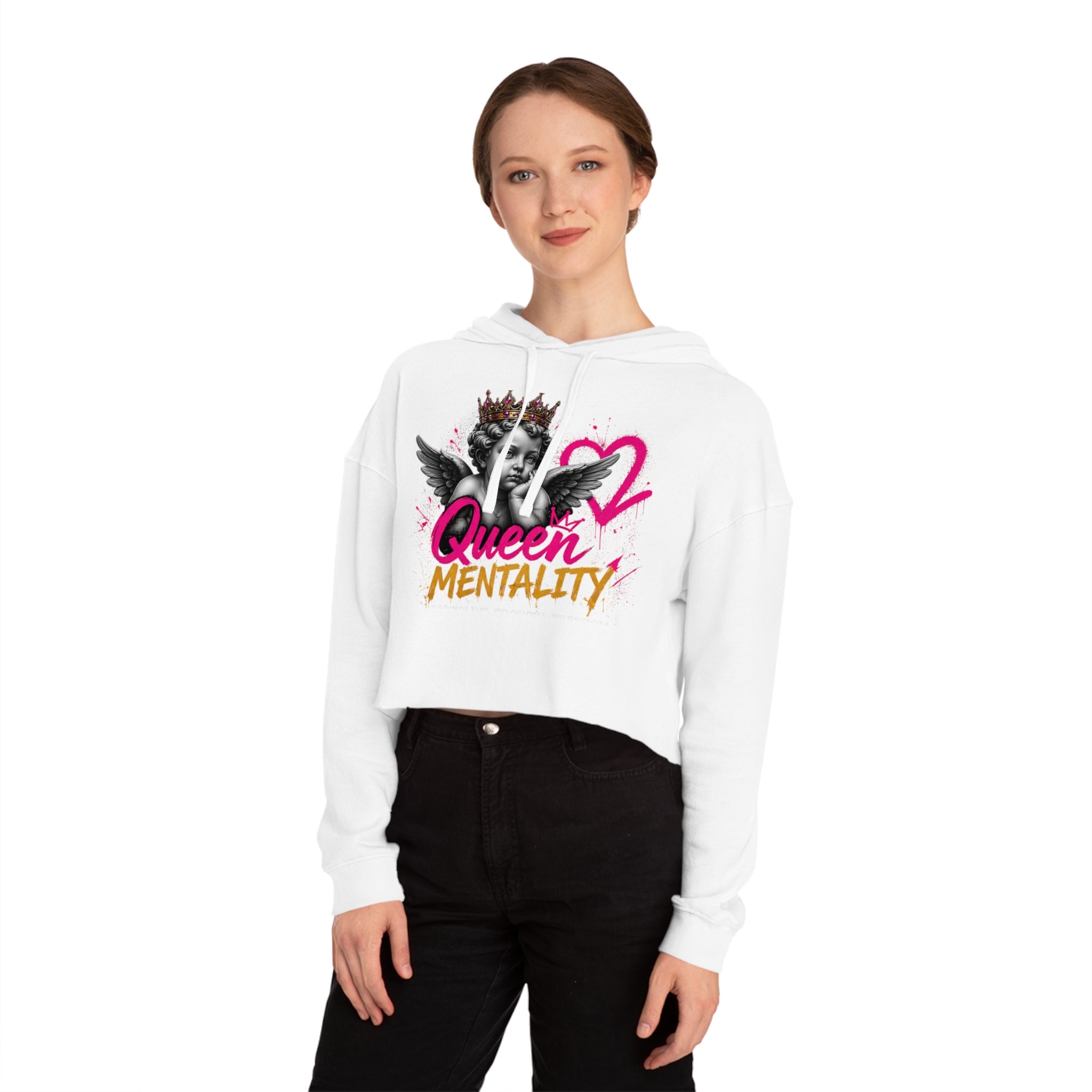 Baddie From Christ Cropped Sweatshirt