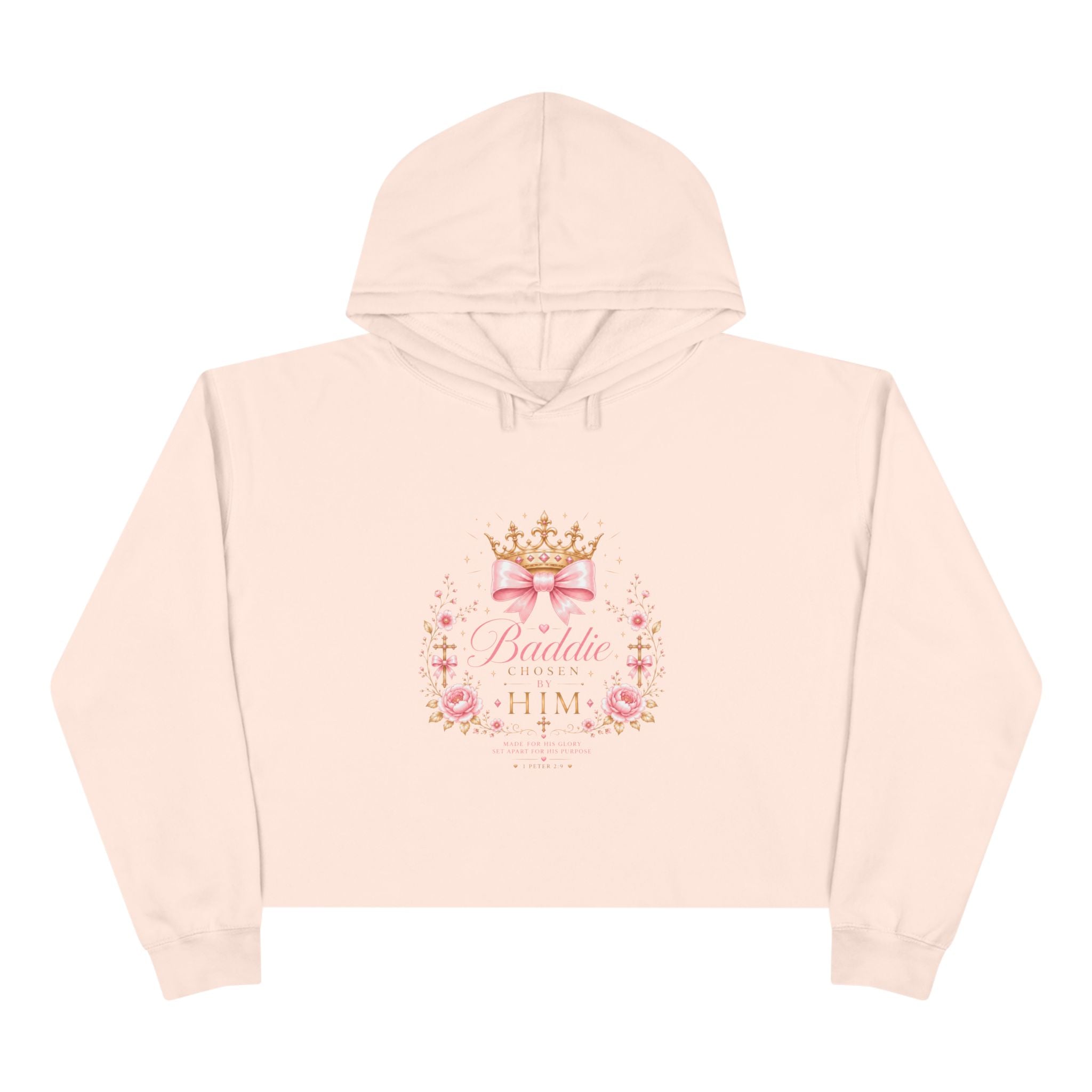 Baddie From Christ Croptop Sweashirt