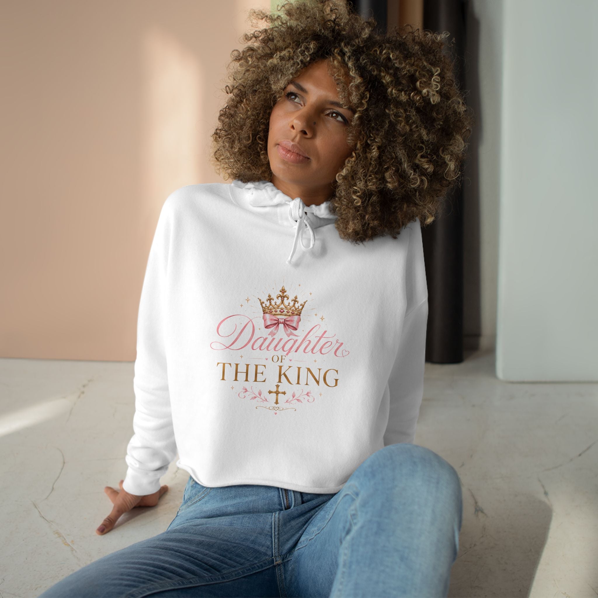 Baddie From Christ Croptop Sweatshirt