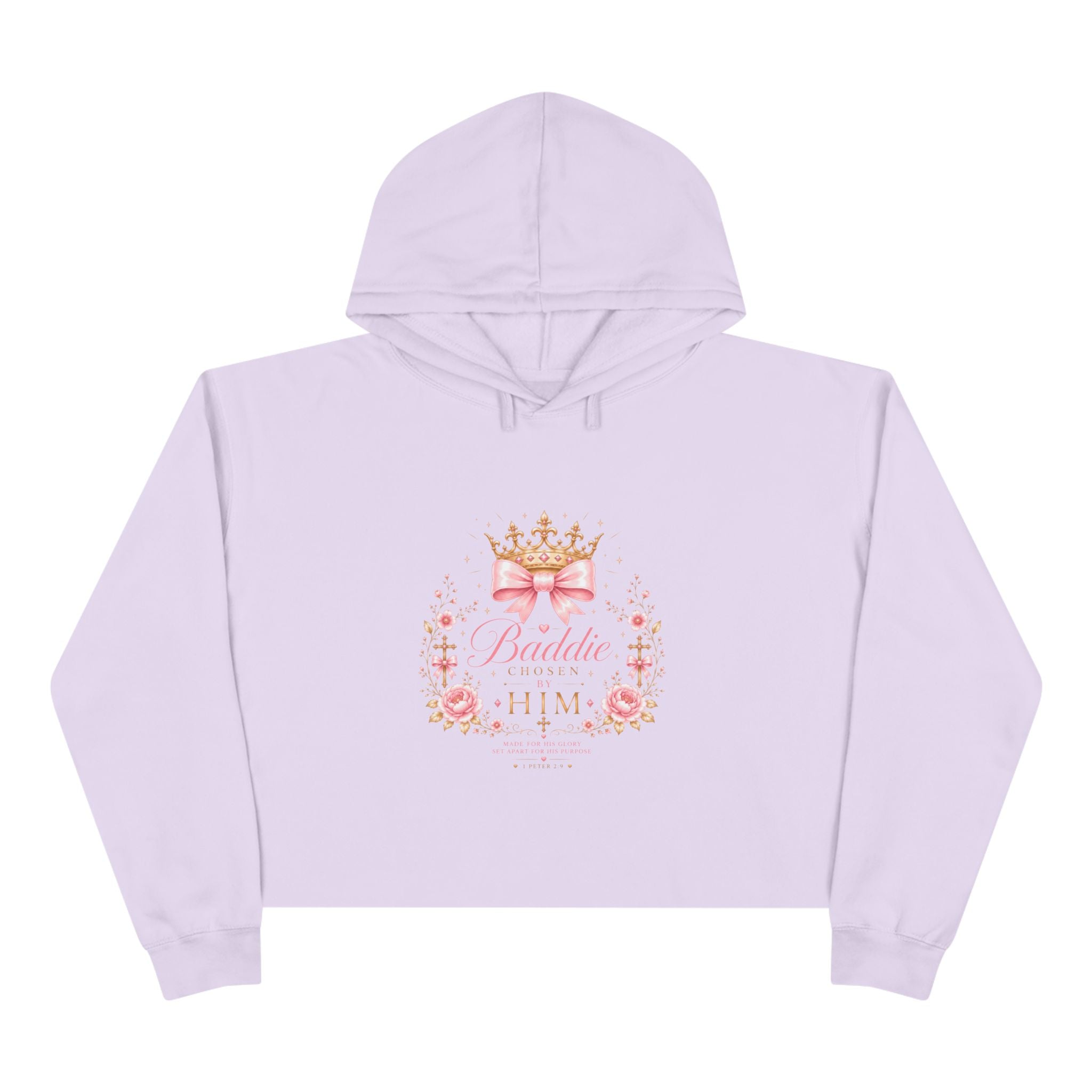Baddie From Christ Croptop Sweashirt