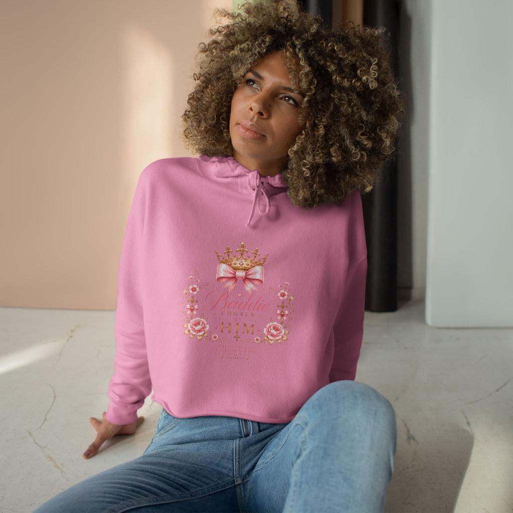 Baddie From Christ Croptop Sweashirt