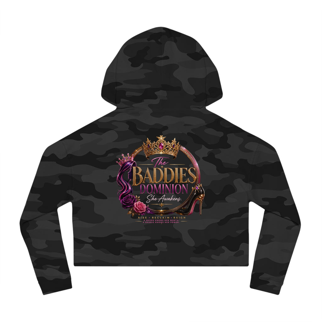 Baddie From Christ Cropped Sweatshirt