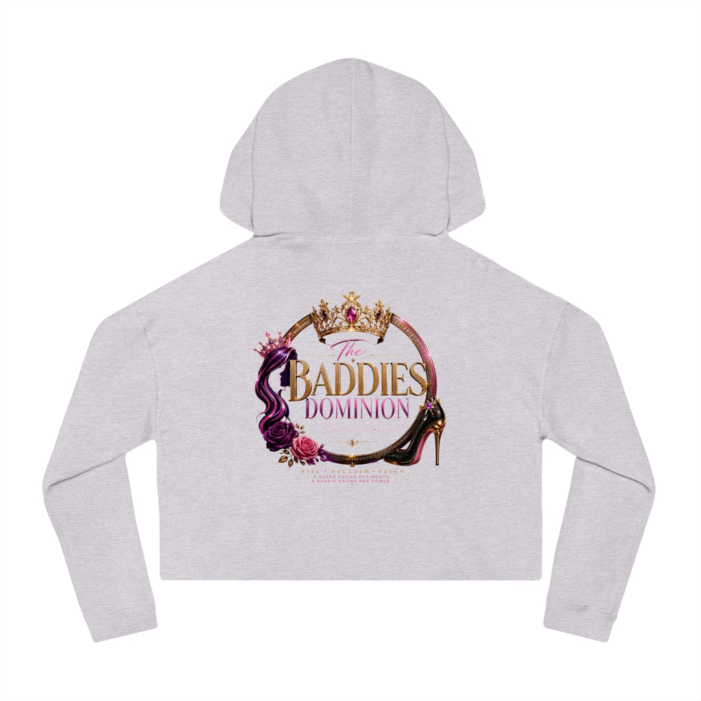 Baddie From Christ Cropped Sweatshirt
